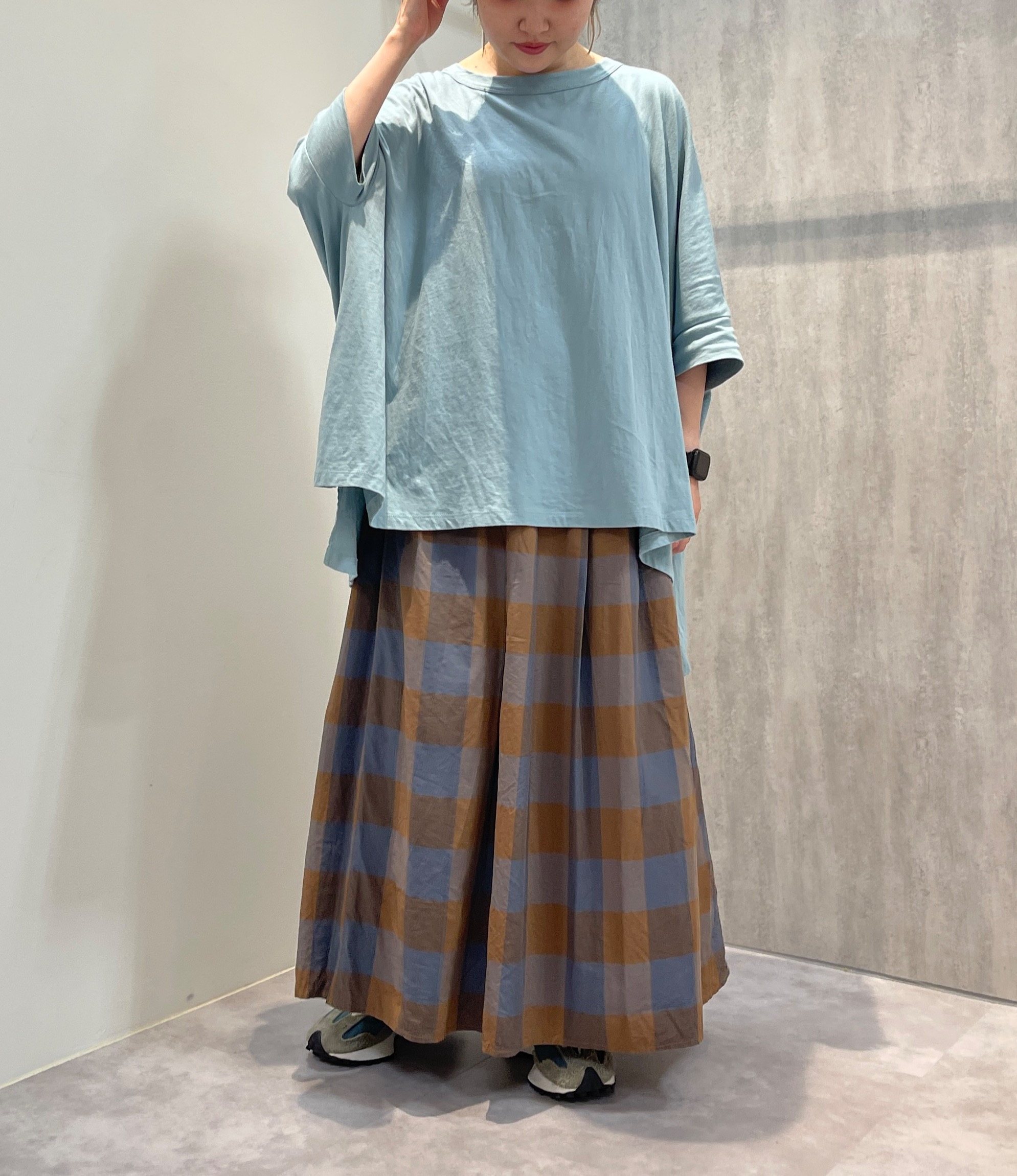 ブロックチェックタックギャザースカート | ショップブログ | 東急
