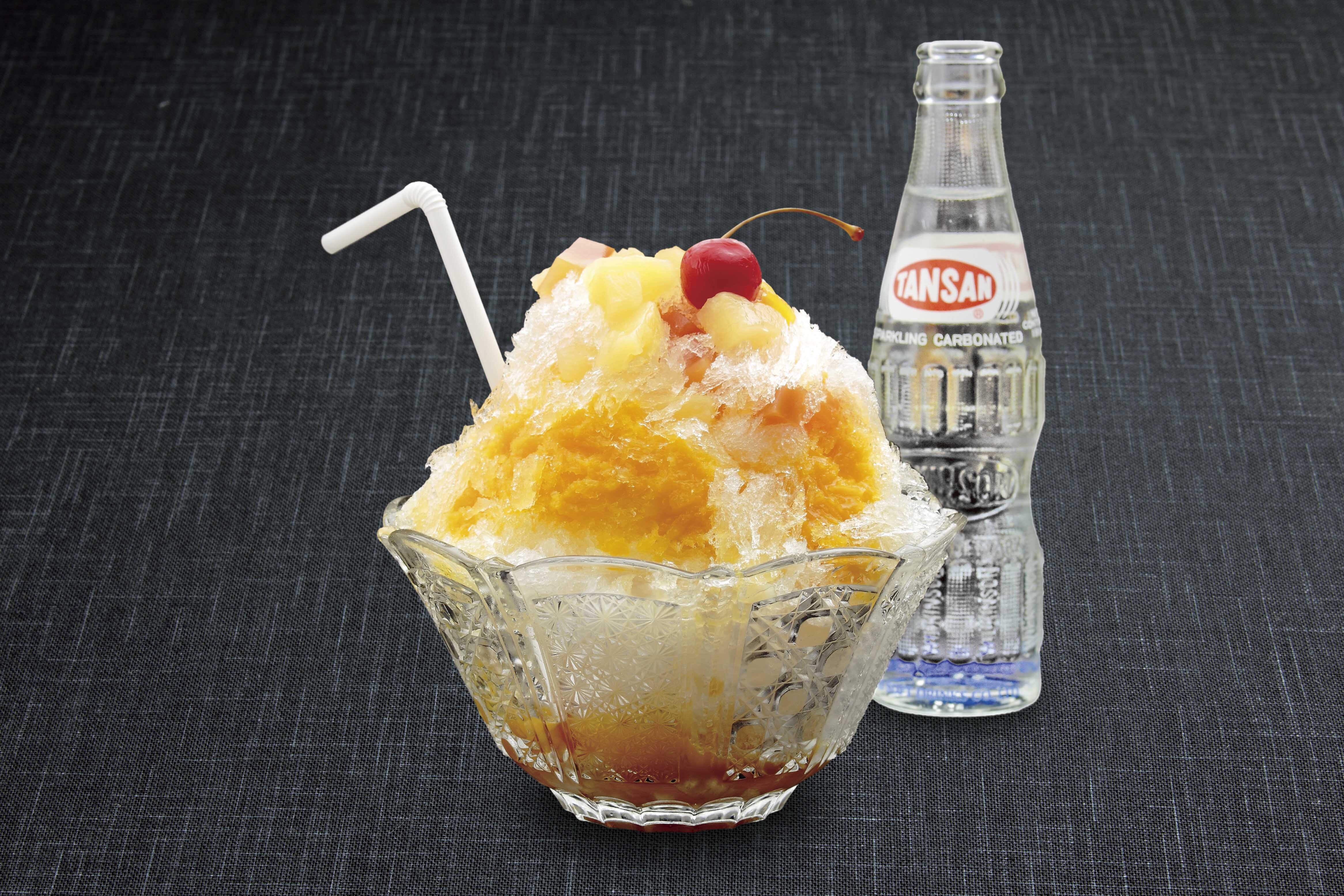 クリームソーダ風かき氷 | ショップブログ | 東急百貨店 さっぽろ店