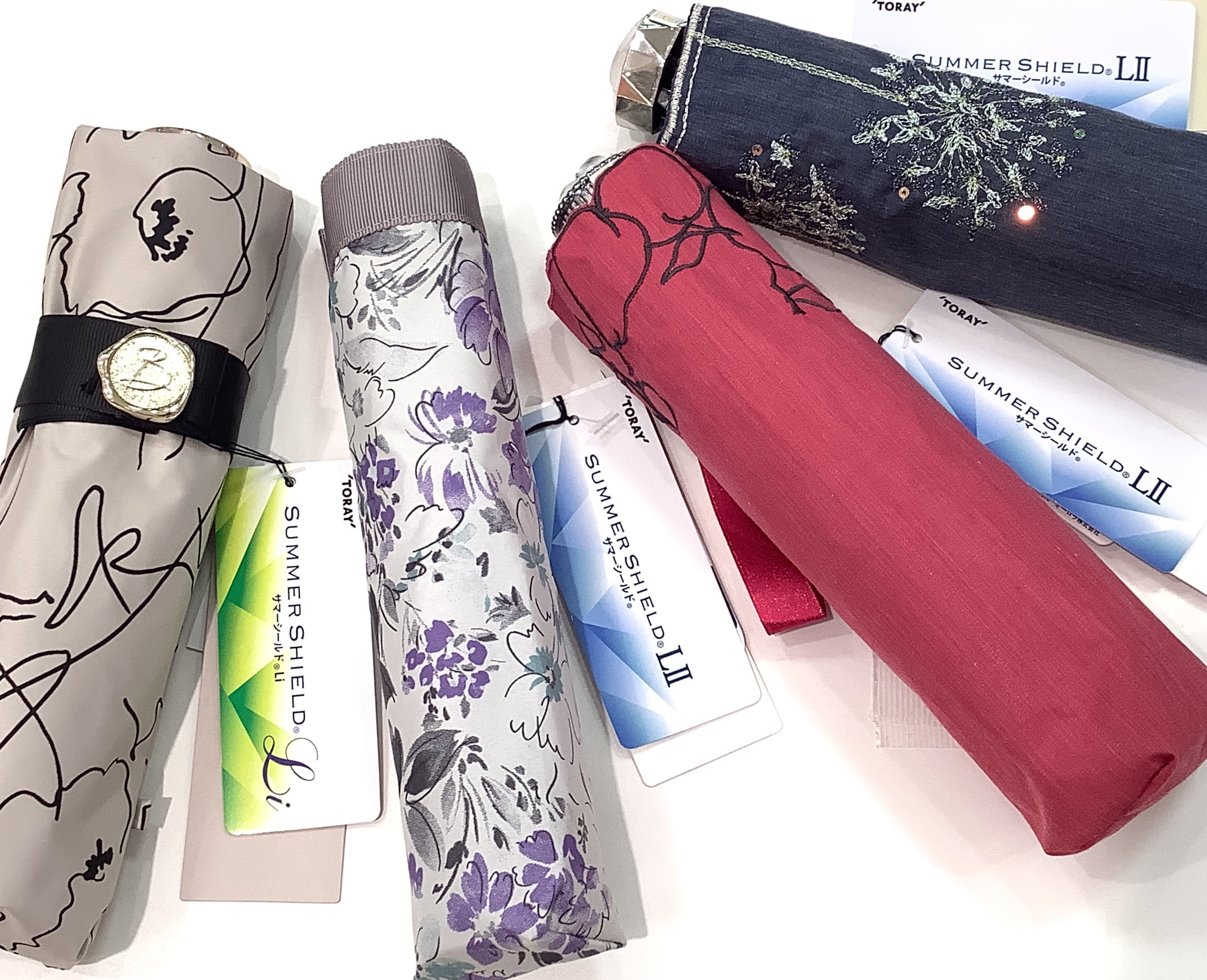 さわむら 楽天市場】晴雨兼用折りたたみ傘 ニフティーフラワー JK-144