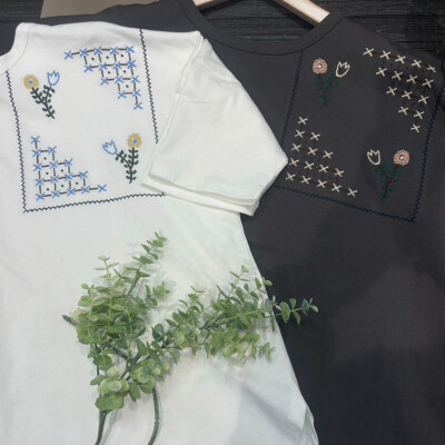 【New Arrival】アンティーク風ステッチ刺繍ドルマンTシャツ ＆ スペシャルプライスのお知らせ
