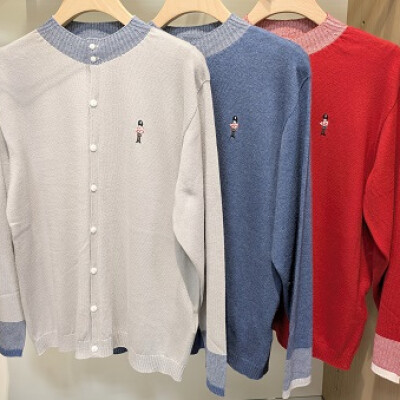 日本製で優しい着心地の新作ニットのご紹介👚