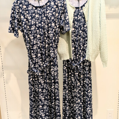 可愛らしいモノプリントの新作が登場しました🌸