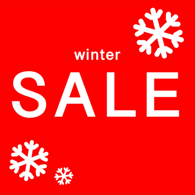 冬のクリアランスセール