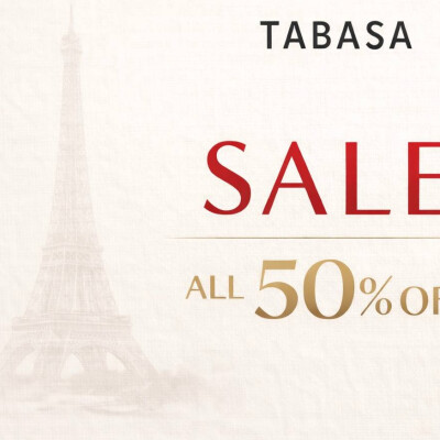 《TABASA 》MORE SALE  50%OFF