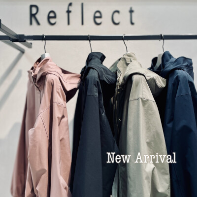 【Reflect】🆕新入荷情報【撥水/洗える】マウンテンパーカー