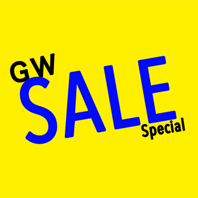 GW SALE！