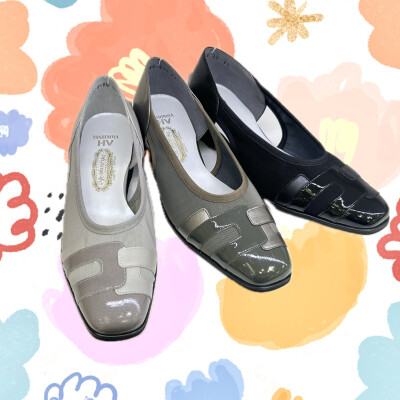 ストレッチパンプス