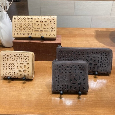 ゲンテンらしいデザインの財布が入荷しました👛