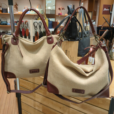 🍀〜New〜🍀　ジュート仕立ての清涼感溢れるバッグ👜