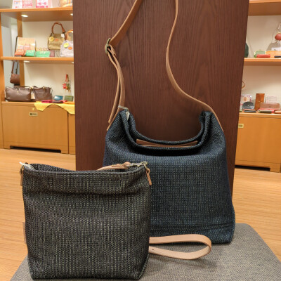 ✨✨🪡刺し子柄ドビーデニム👖のバッグ✨✨