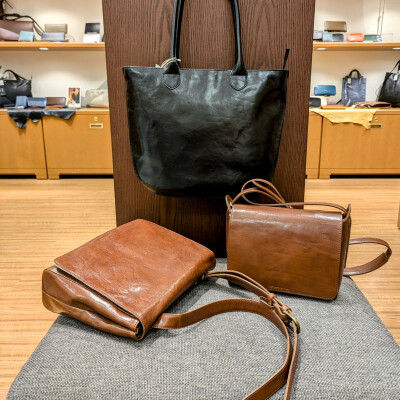 ✨〜New〜✨透明感とツヤ感のあるイタリアンレザー👜