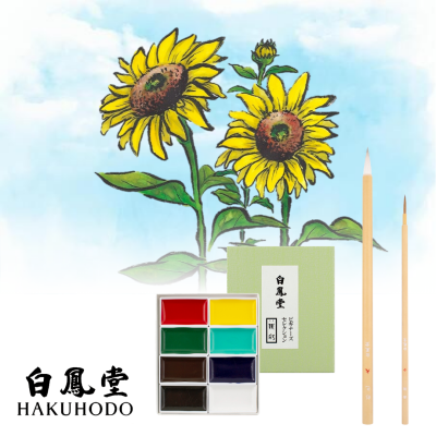 2025文月絵手紙セットのご紹介🌻