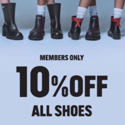 <AIGLE>ラバーブーツ＆シューズ全品10%OFF‼️