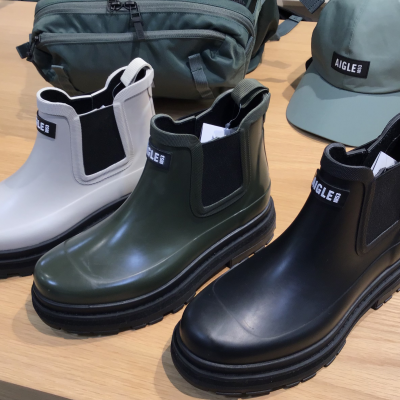 <AIGLE>「SOFT RAIN」ラバーブーツ