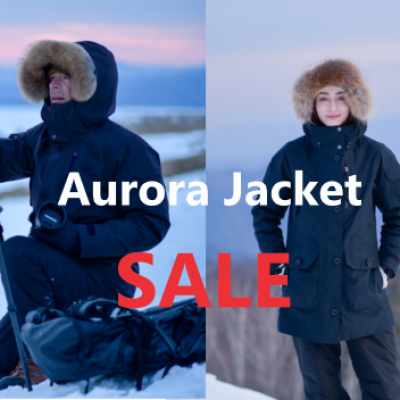冬のアウターをお得に先取り！！オーロラジャケット20％OFF！！