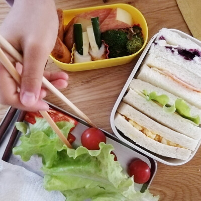 新しいお弁当箱で新生活をスタート！