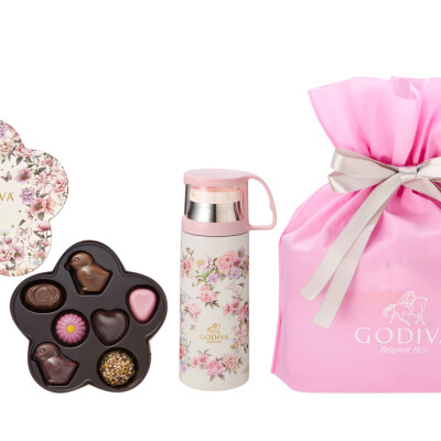 【ゴディバ】数量限定☆母の日にも☆マザーズデー スペシャルギフト チョコレート＆ボトルセット🧴🌸