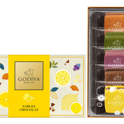 【ゴディバ】4/8〜サブレショコラ　瀬戸内レモンアソートメント🍋