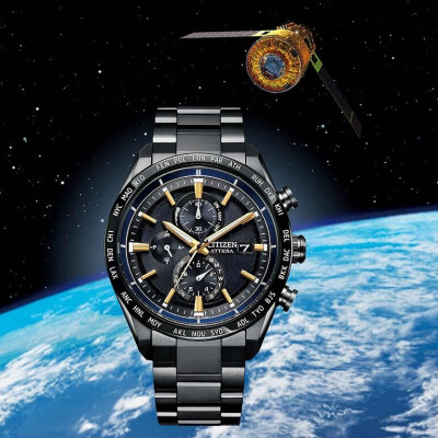 〈シチズン〉アテッサ JAXA LABEL HTV-X 限定モデル