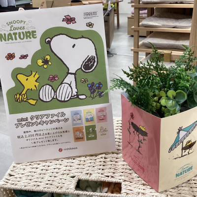 SNOOPY LOVES NATURE
