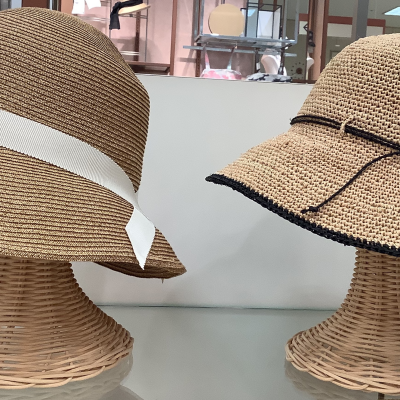 夏といえば、天然素材の帽子です👒