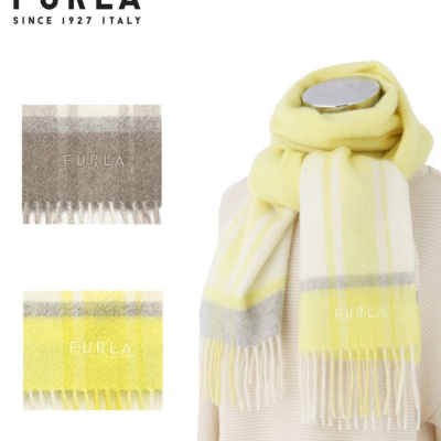《フルラ》暖かなカシミヤマフラー🧣