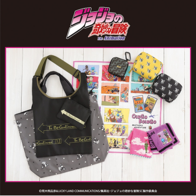 アニメ『ジョジョの奇妙な冒険 スターダストクルセイダース』キャラクターのイメージを取り入れた商品が登場ッ!