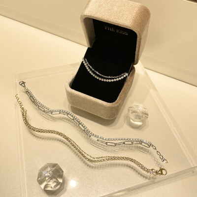 ステンレスブレスレット🎗️