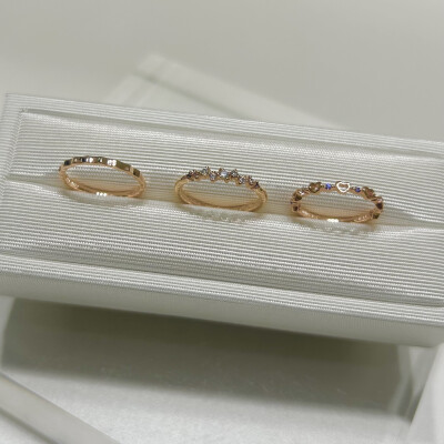 ピンクゴールド ピンキーリング💍💗