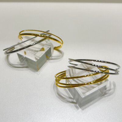 人気のステンレスバングル再入荷🌟