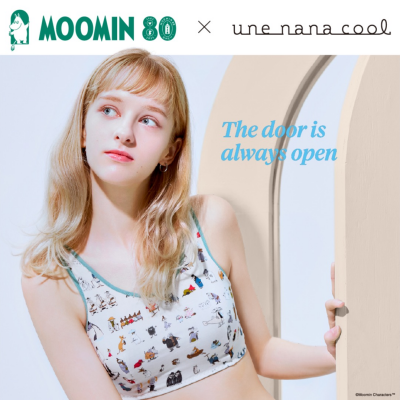 ＼ MOOMIN × une nana cool／	 	 