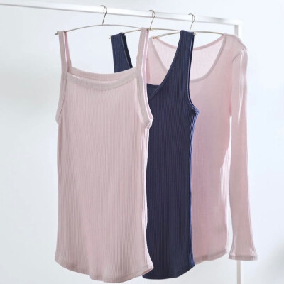 ウンナナクールの定番インナー🪡リブ編みコットン